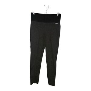 Calvin Klein Power Stretch Pull-On Pants Charcoal Gray High Rise Slim Fit